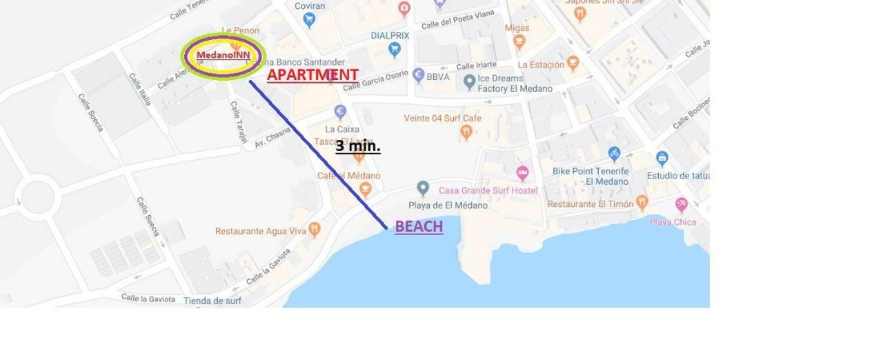 El Atico De David Y Deisy Apartment El Médano Екстериор снимка